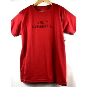 O'Neill Tee Mens Medium Supreme Short Sleeve T-Shirt Modern Fit SP8118330 Red